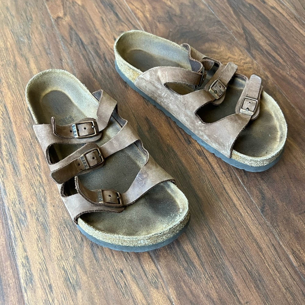 Three Strap Birkenstocks